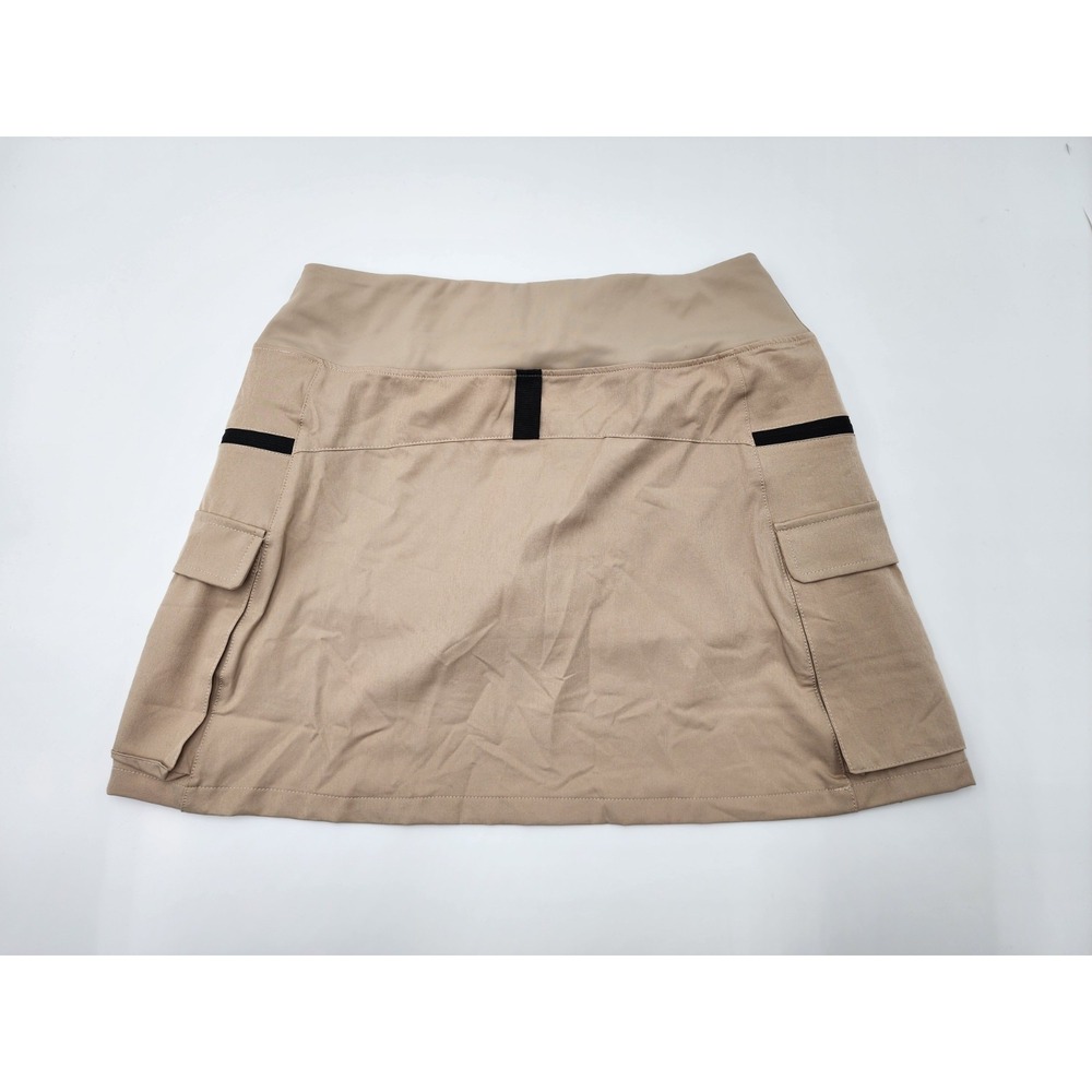 NWT - Beige Women's Active Skort with Utility Pockets